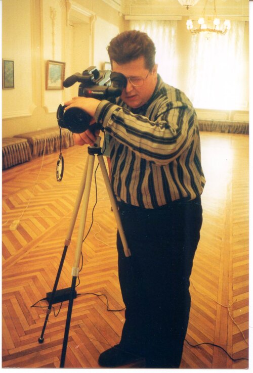 Дед с камерой